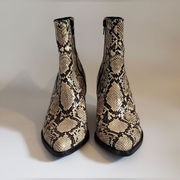 Jeffrey Campbell Kelam Women's Snake Print Boot Size 8 - Picture 2 of 12